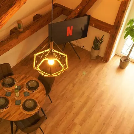 Galerie-wohnung I Sanierter Pferdestall I Europapark I Boxspring I Nespresso