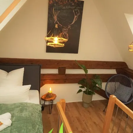 Galerie-wohnung I Sanierter Pferdestall I Europapark I Boxspring I Nespresso Kippenheim