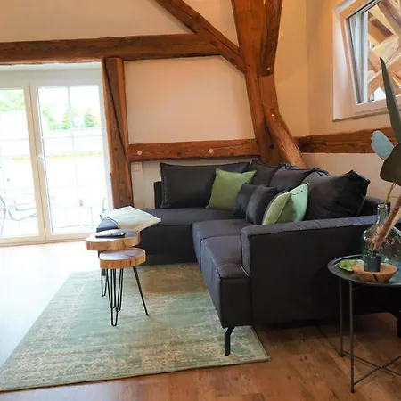 Galerie-wohnung I Sanierter Pferdestall I Europapark I Boxspring I Nespresso Kippenheim