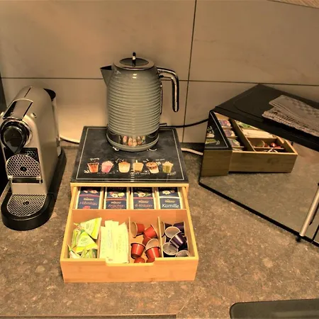 Galerie-wohnung I Sanierter Pferdestall I Europapark I Boxspring I Nespresso Apartment Kippenheim