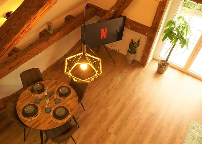 Galerie-wohnung I Europapark I Balkon I Boxspring I Nespresso I Parkplatz